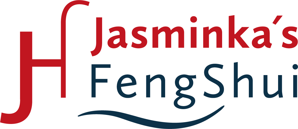 Das Logo von Jasminka's FengShui im Format 1182 x 512 Pixels.